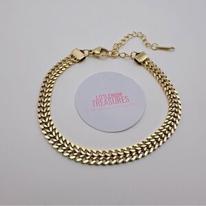 Dainty chain bracelet stainless steel